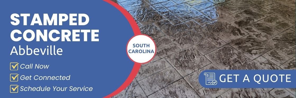 Stamped Concrete Abbeville 29620 SC - Price per sqft Stamped Concrete Abbeville 29620 SC - Price per sqft