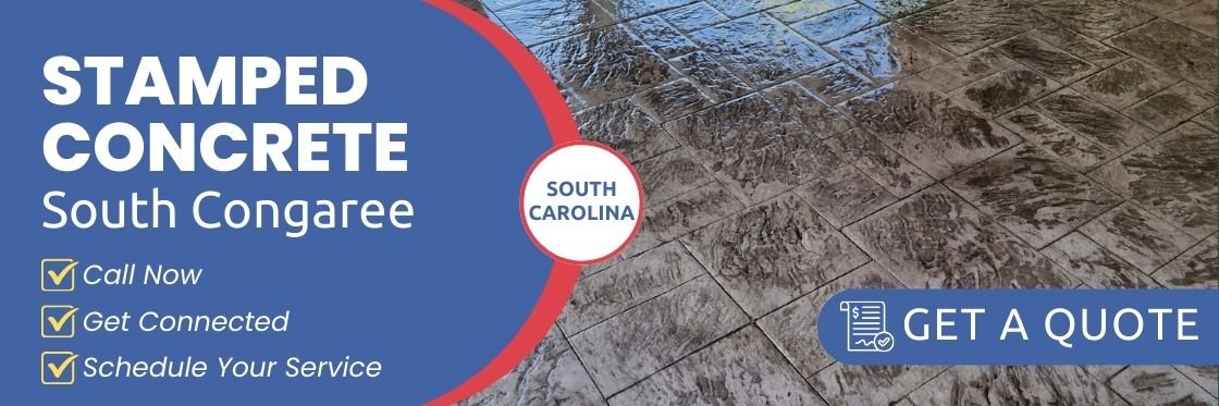 Stamped Concrete South Congaree 29172 SC - Price per sqft